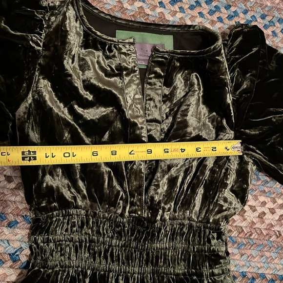Anthropologie The Somerset Maxi Dress: Velvet Edition  size XXSP NWT - Picture 11 of 12